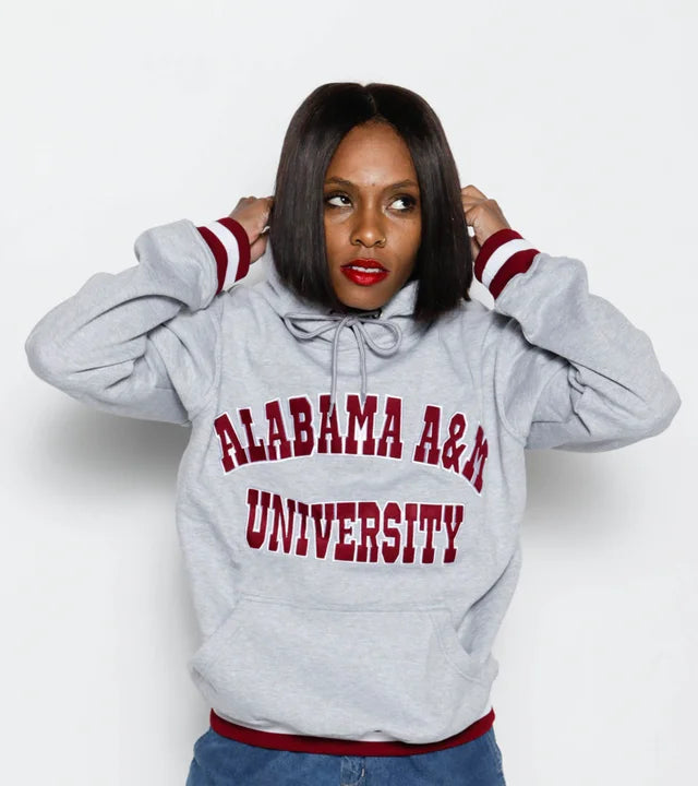 Cozy Grey AAMU hoodie