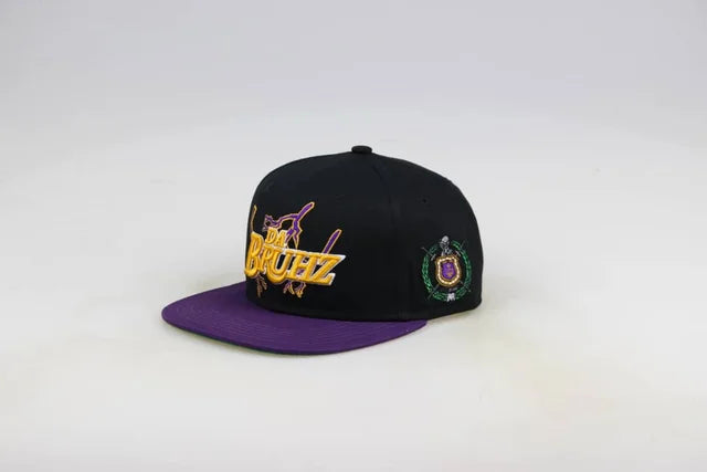 DA BRUHz Snapback hat - Black