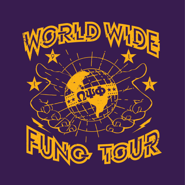 Purple FunQ Tour dye long sleeve