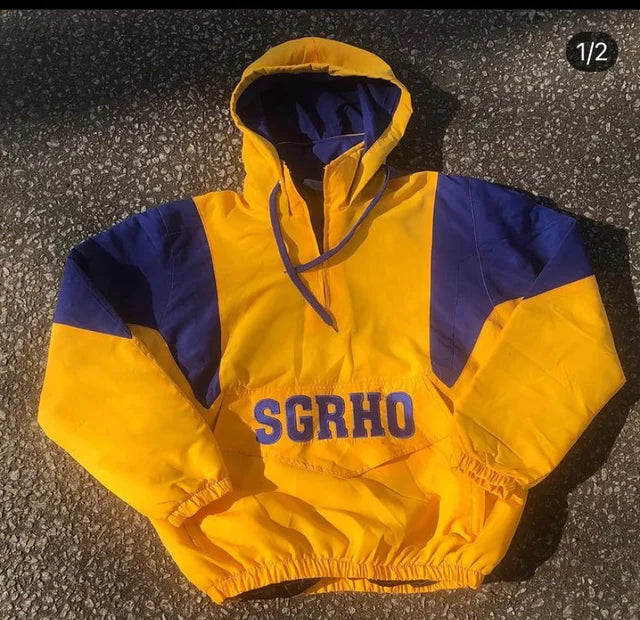 Gold/Blue Vintage Inspired Starter jacket