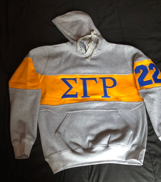 Grey Sorority Hoodie - Sigma Gamma Rho