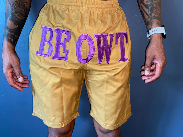 Old Gold/Purple -Be Owt