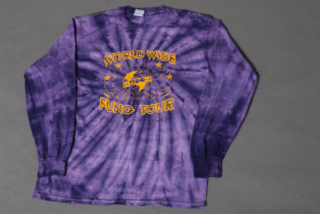 Purple FunQ Tour dye long sleeve
