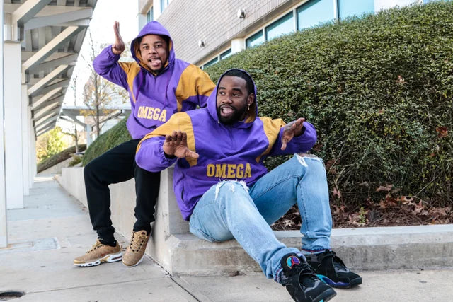 purple/gold Vintage Inspired Starter jacket