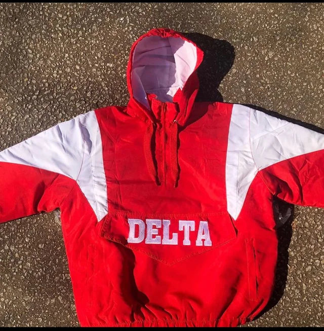 Red/White Vintage Inspired Starter jacket