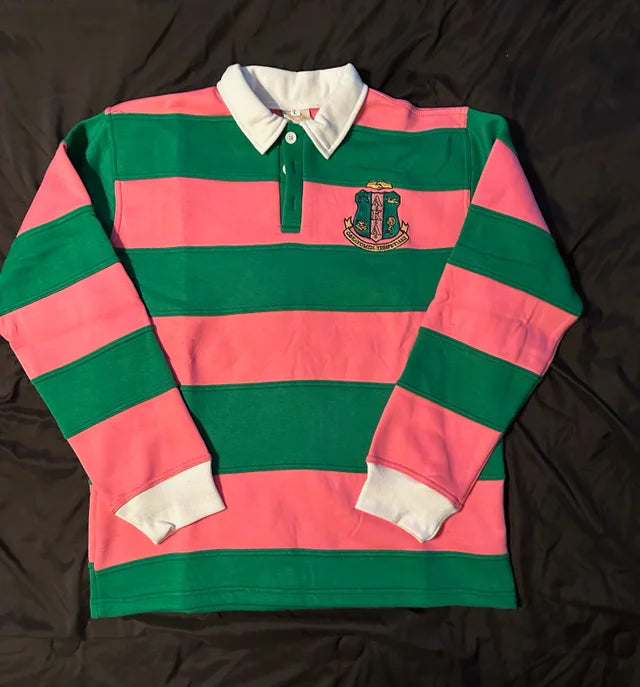 Rugby polo - Pink