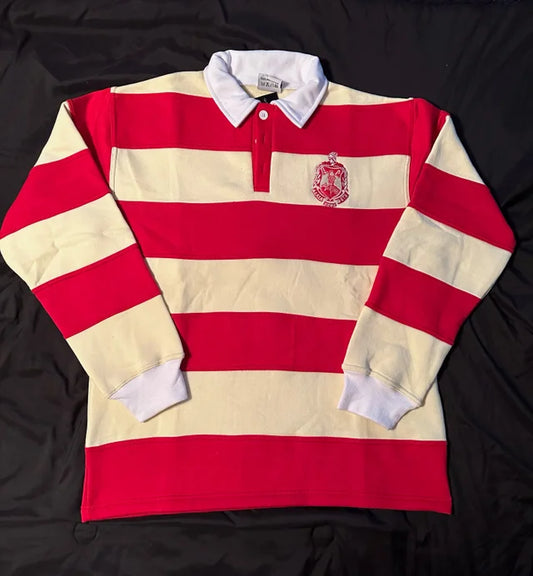 Rugby polo - Red