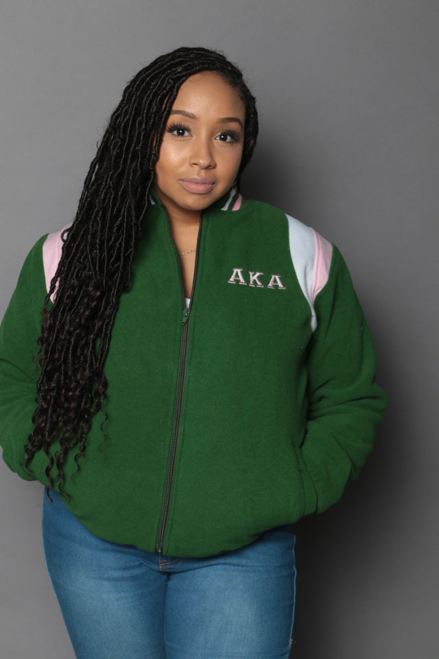 Varsity Green and Pink