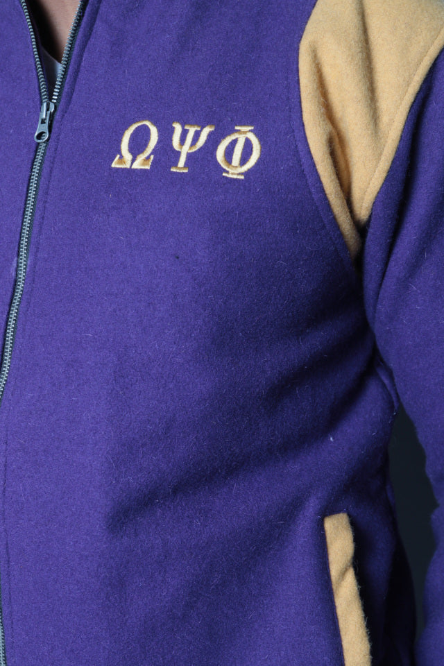 Varsity purple and Gold