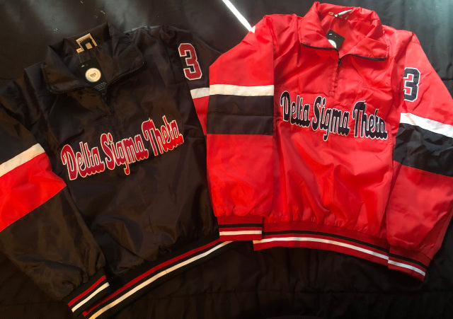 Vintage Black Windbreaker