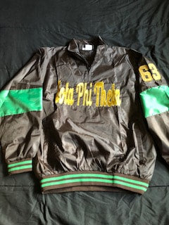Vintage Windbreaker pull over Iota Phi Theta