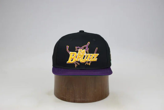 DA BRUHz Snapback hat - Black