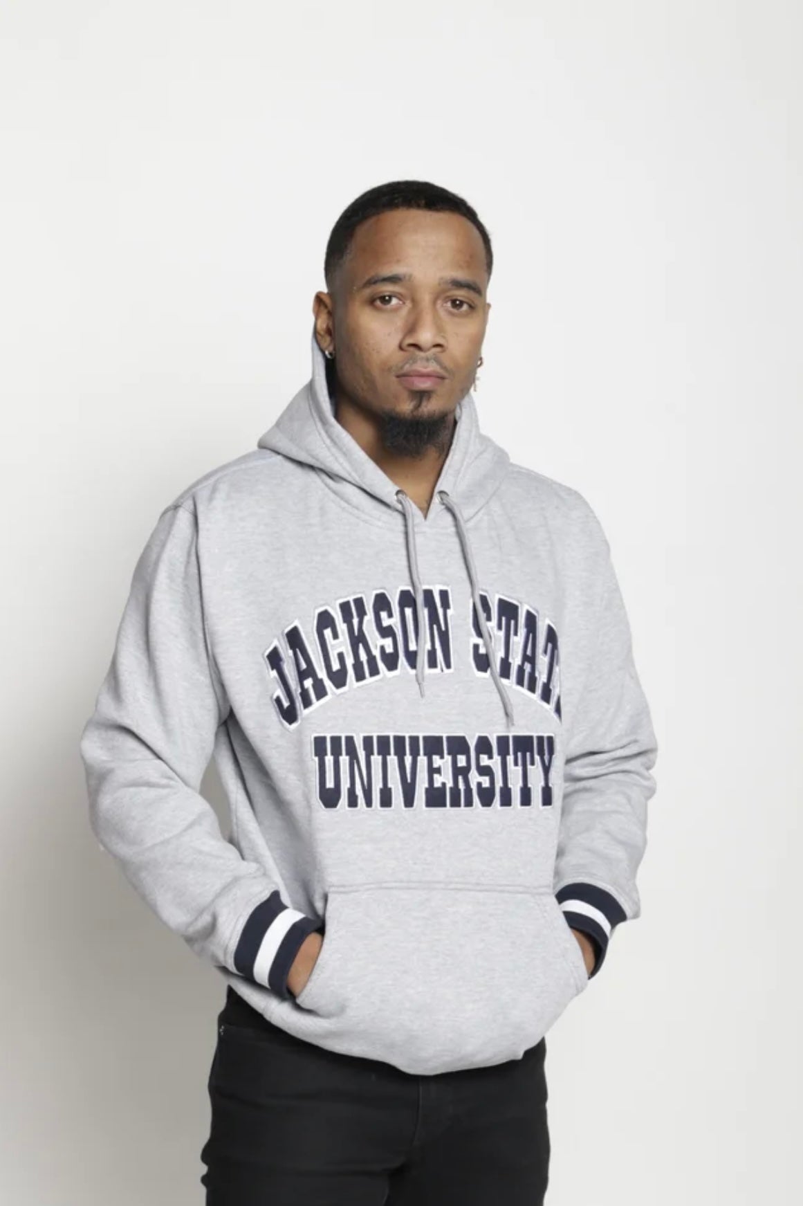 Cozy Grey Jackson State hoodie