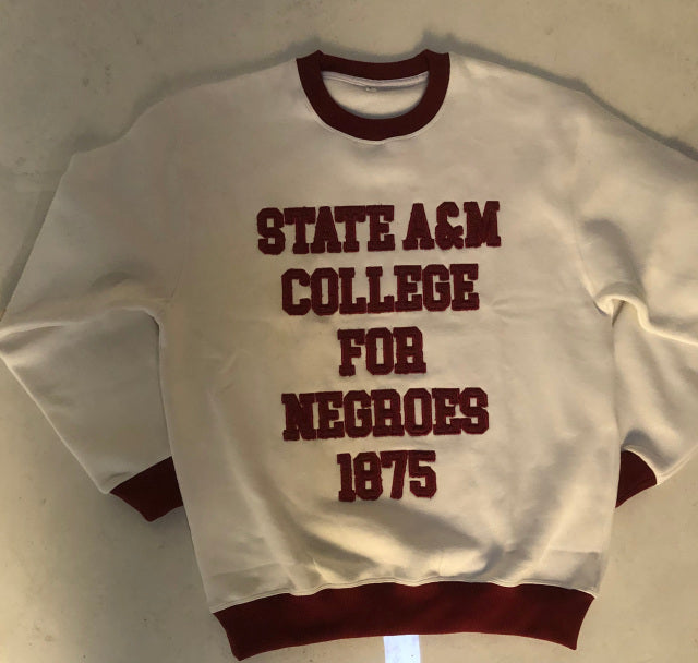 The Original A&M - white/maroon