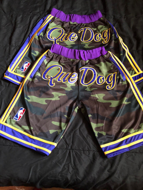 "Que Dog" shorts